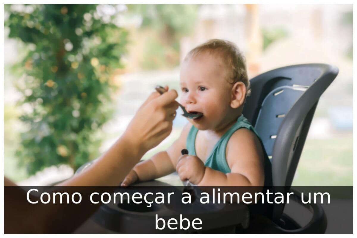 Como começar a alimentar um bebe
