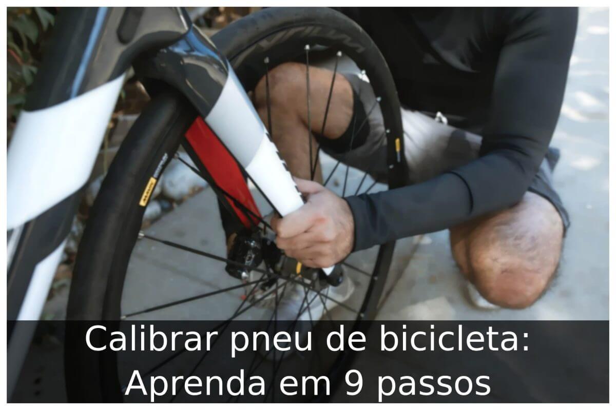 Calibrar pneu de bicicleta
